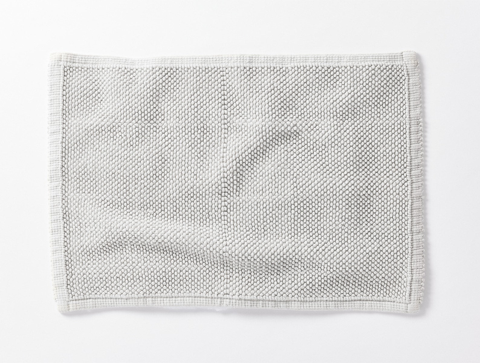 Pebbled Organic Bath Rug 
