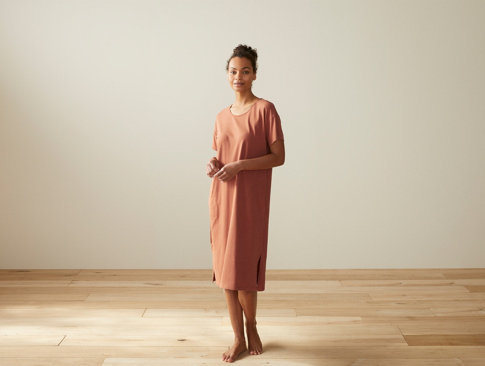 Women's Solstice Organic Lounge Dress - Renewed