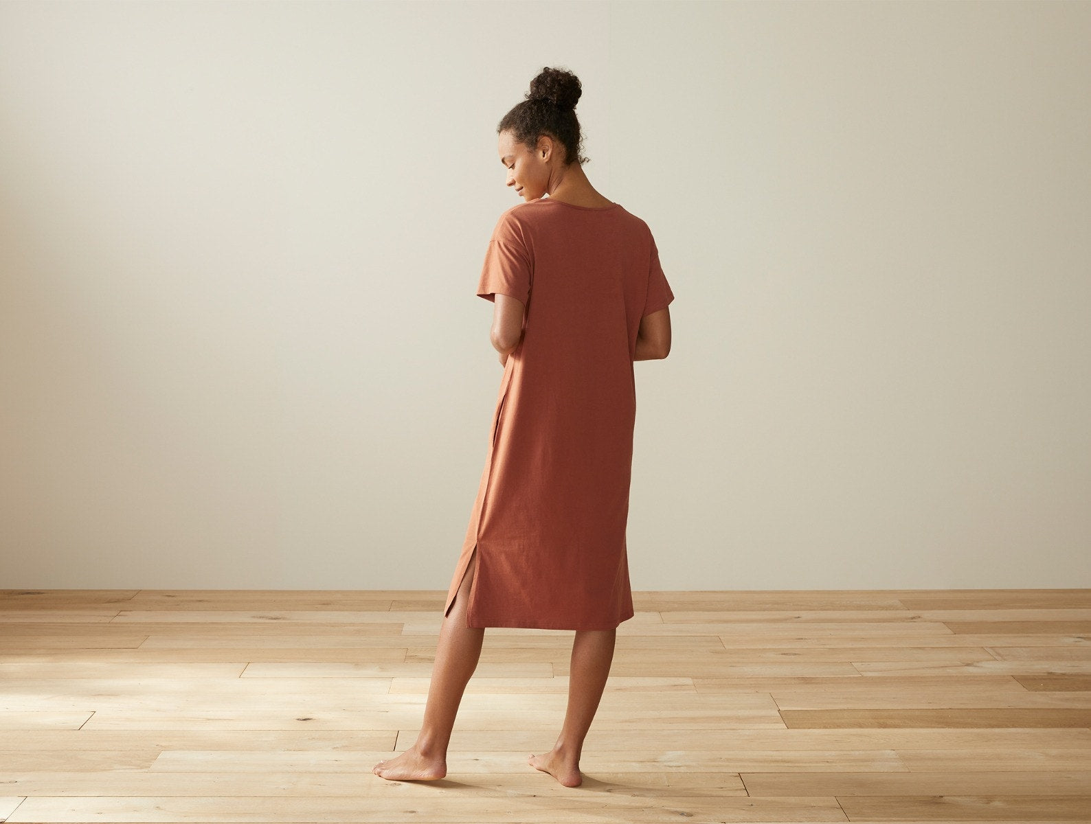 Women's Solstice Organic Lounge Dress - Renewed