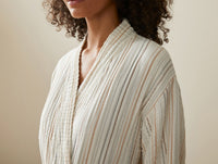 Women's Matelassé Organic Robe - Renewed