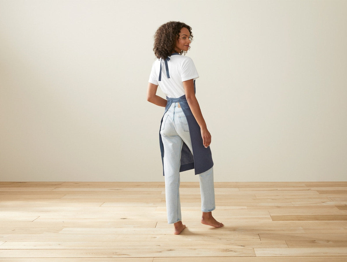 Sonoma Textured Organic Apron - Renewed