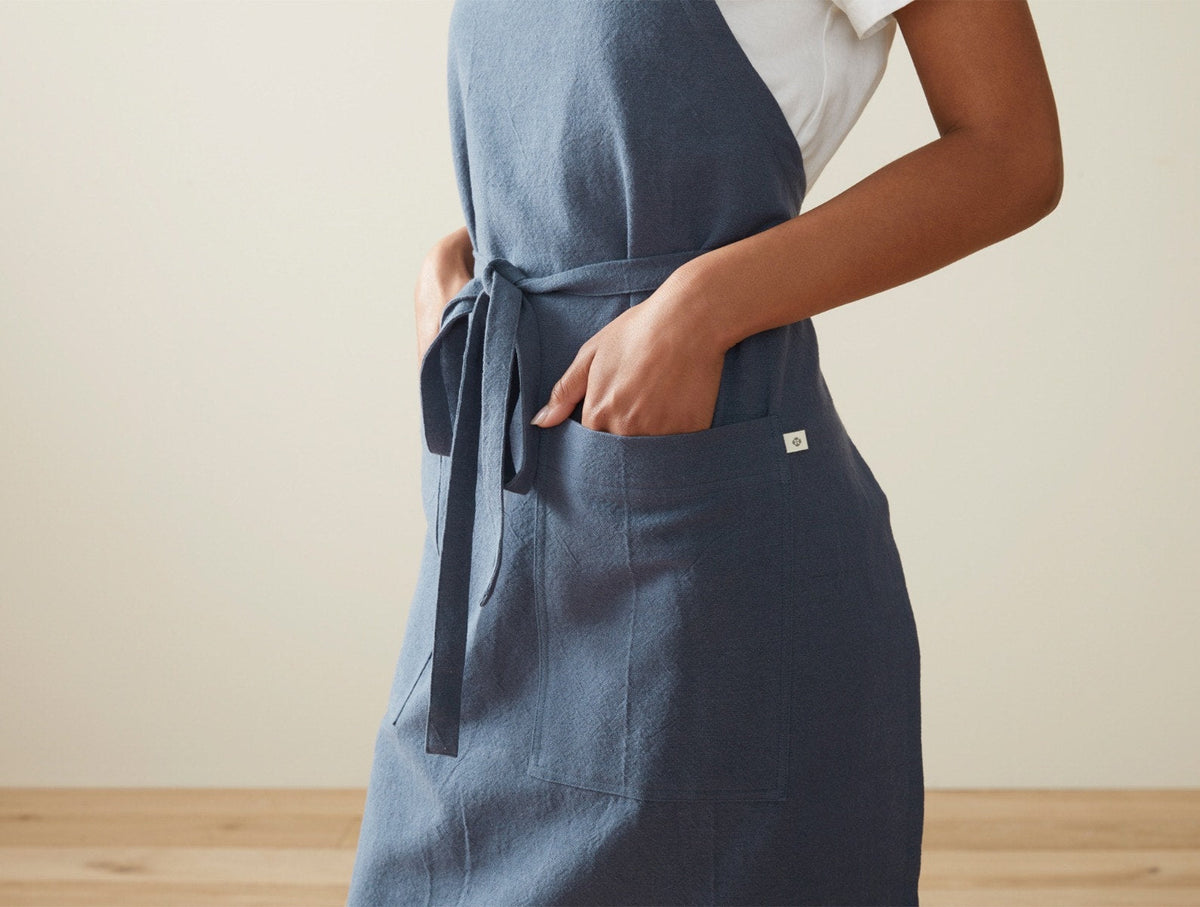 Sonoma Textured Organic Apron - Renewed