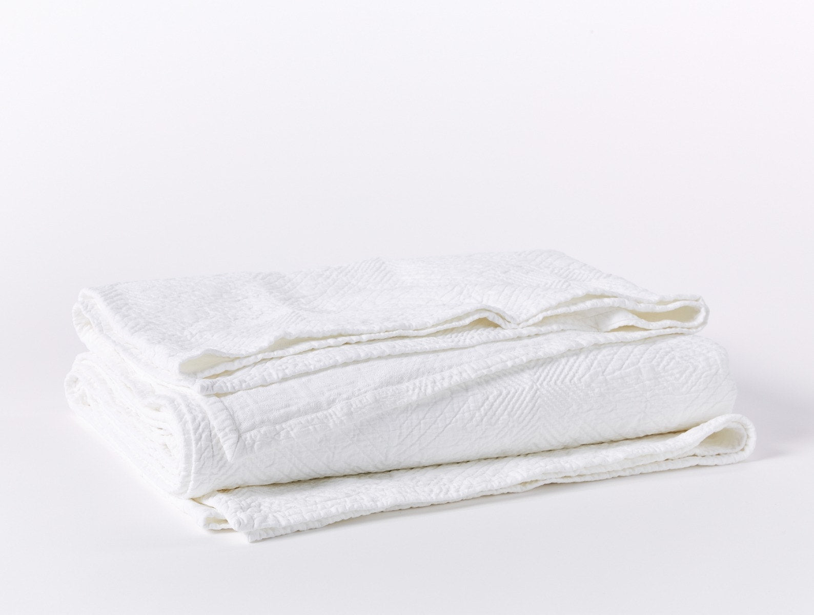 Avila Organic Matelasse Blanket 