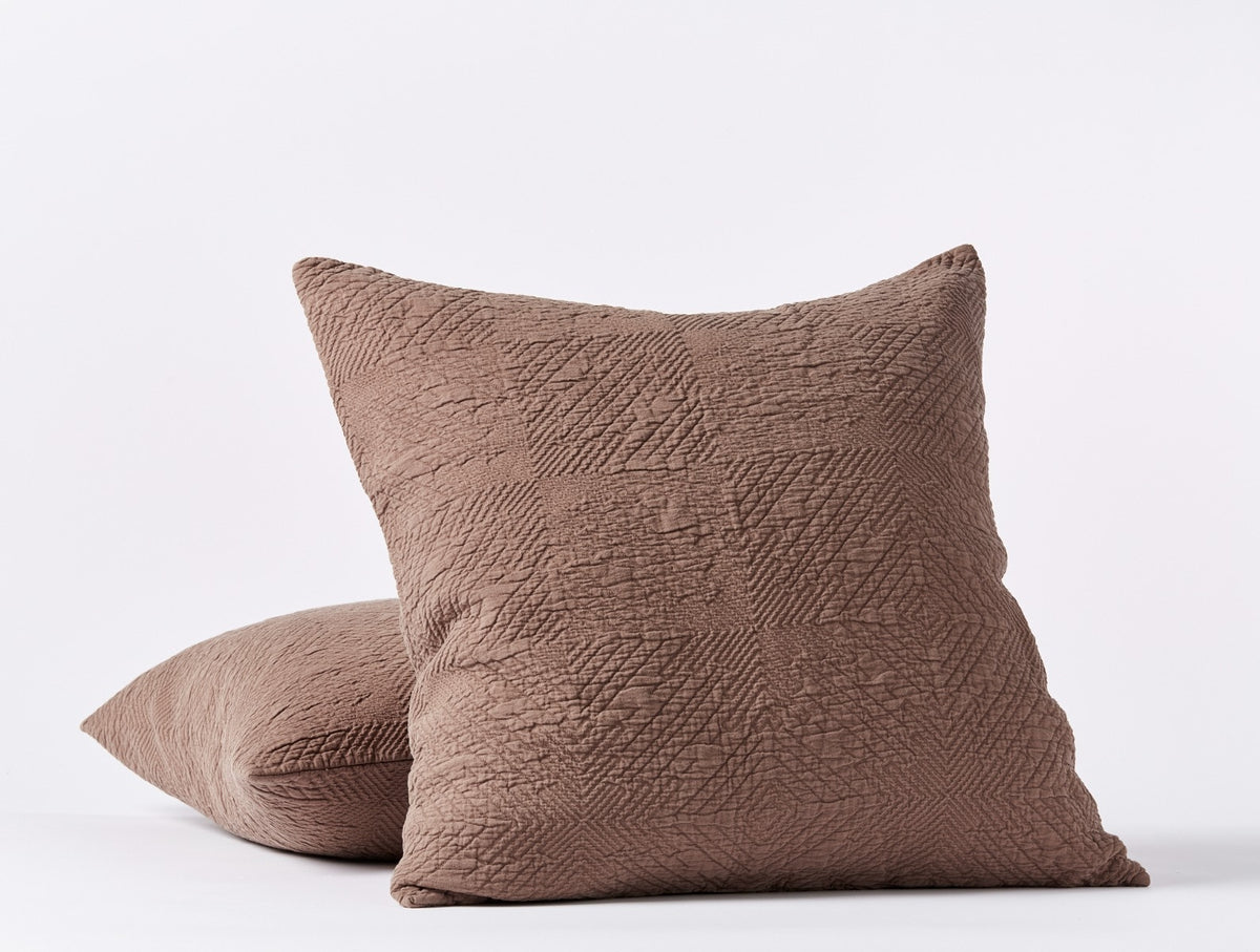 Avila Organic Matelasse Sham - Renewed