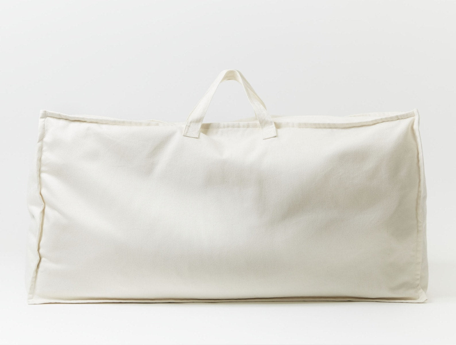 Coyuchi Organic Cotton Latex Throw Pillow Undyed