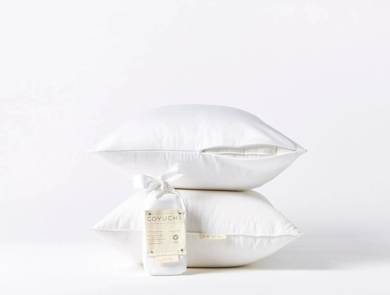 Down Pillows Protectors Bundle Coyuchi