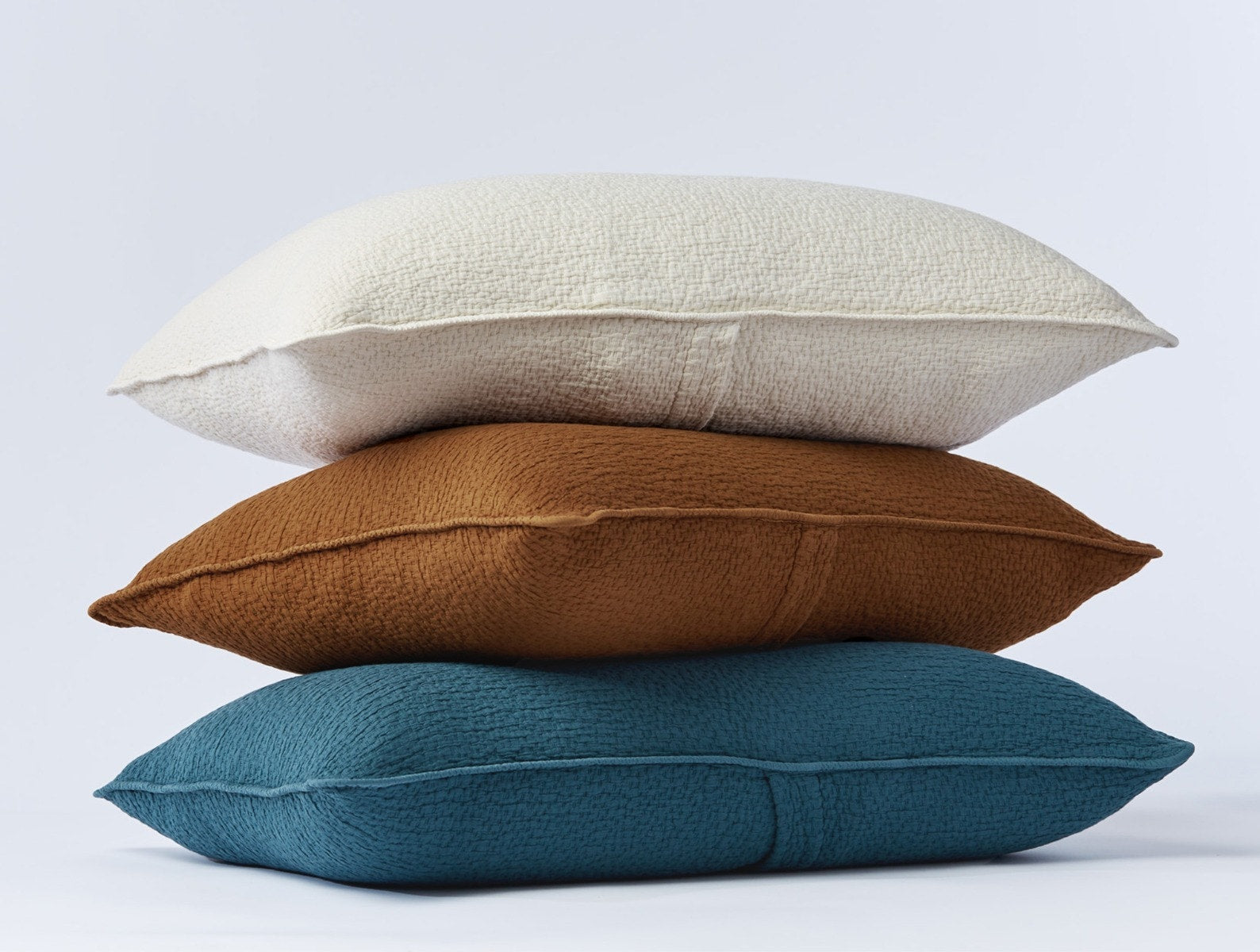Cascade Organic Matelasse Sham - Coyuchi 