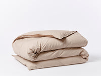 Organic Crinkled Percale™️ Duvet Cover 