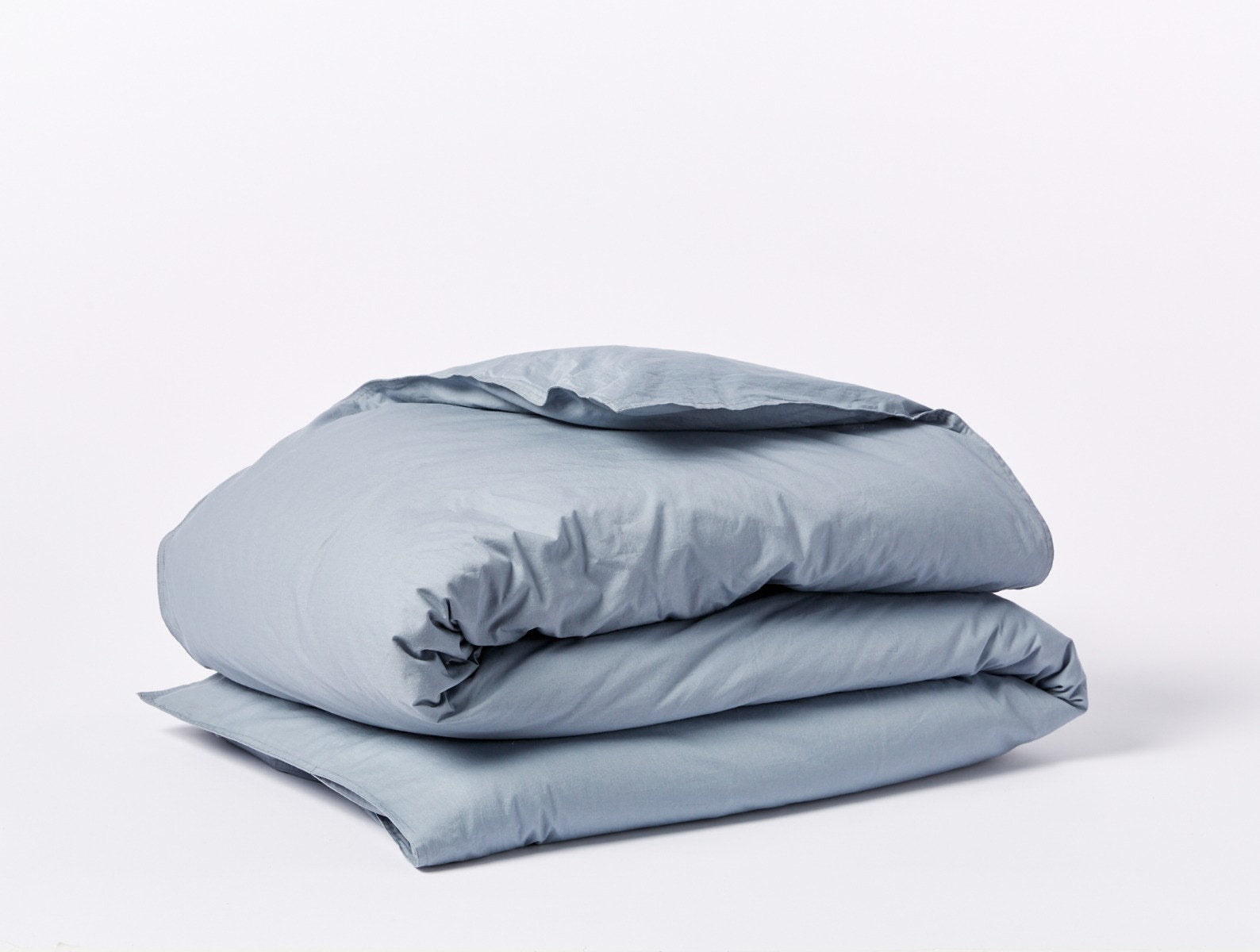 Organic Crinkled Percale™️ Duvet Cover 