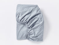 Organic Crinkled Percale™ Fitted Sheet - Renewed
