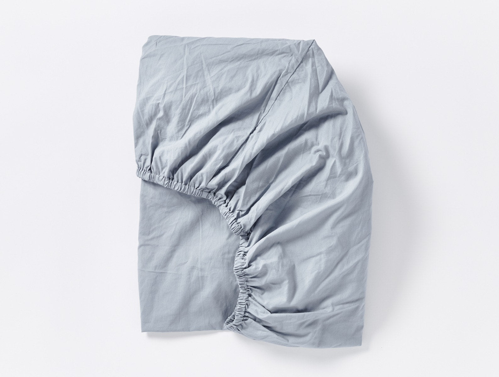 Organic Crinkled Percale™ Fitted Sheet - Renewed