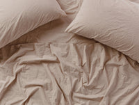 Organic Crinkled Percale™ Sheets 