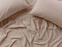 Organic Crinkled Percale™ Sheets 
