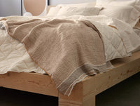 Topanga Organic Matelasse Throw 