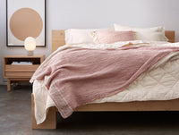 Topanga Organic Matelasse Throw 