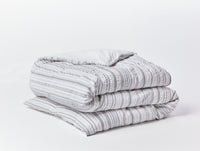 Geo Cove Organic Duvet Cover 