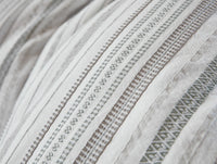 Geo Cove Organic Duvet Cover 