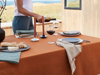 Sonoma Textured Organic Tablecloth 