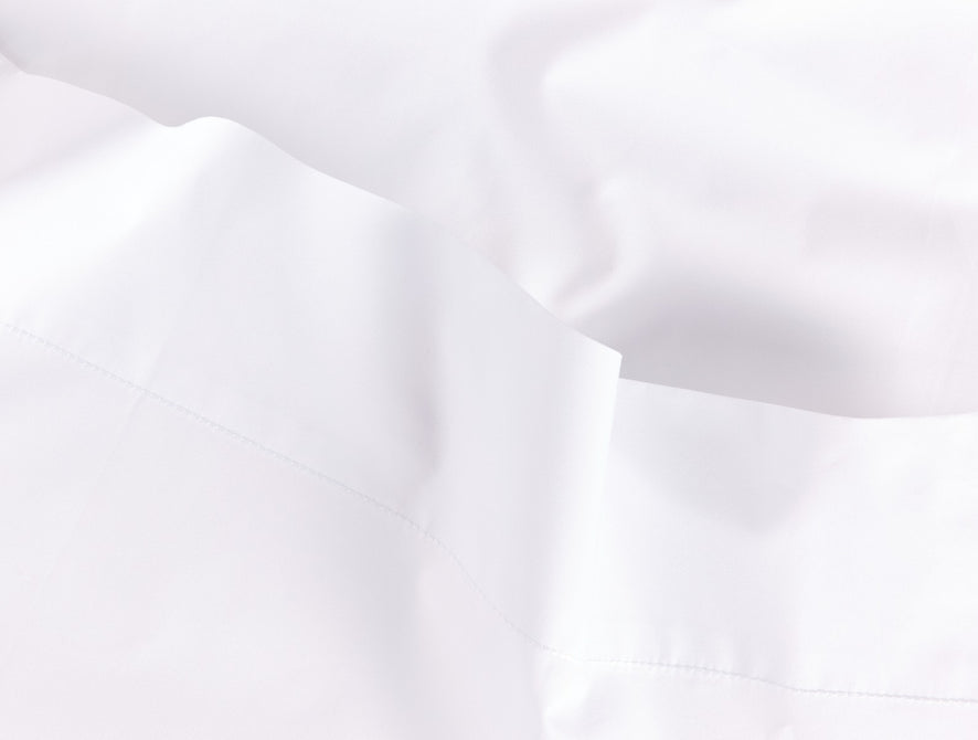 Heritage Organic Percale Swatch | Alpine White