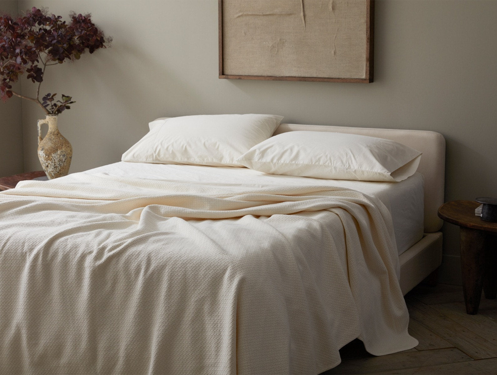 Honeycomb Organic Blanket - Renewed