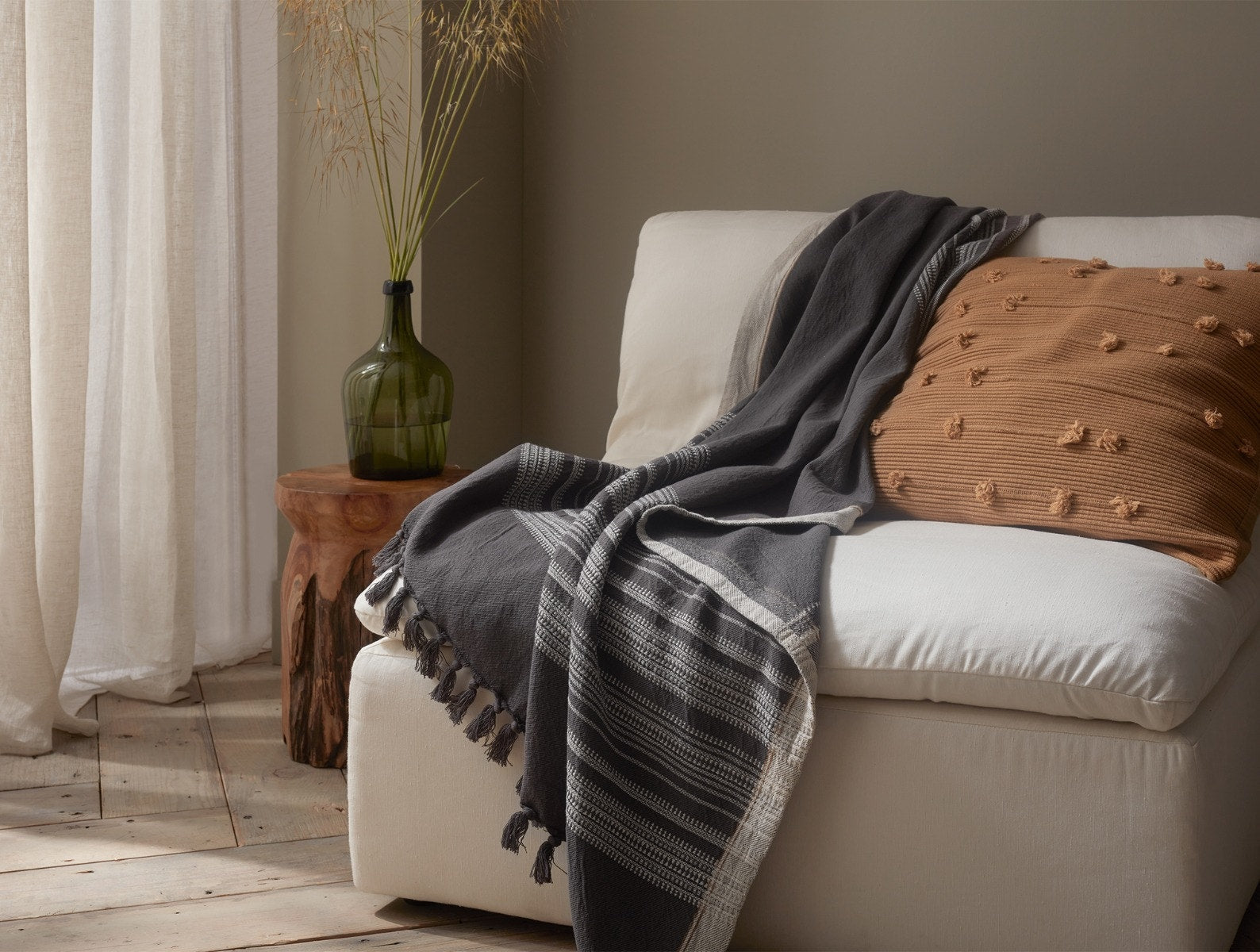 Inyo Organic Dobby Throw 