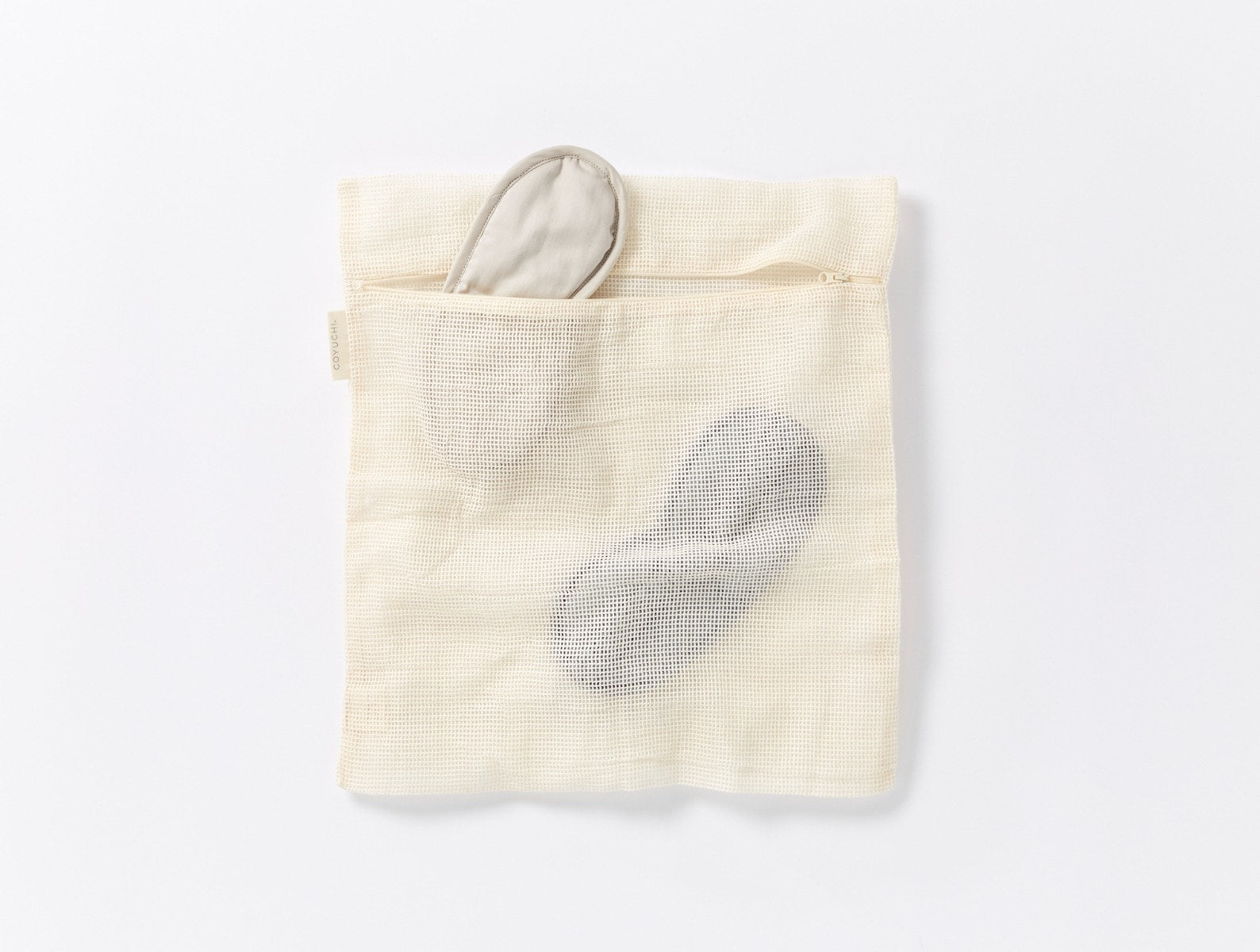 Coyuchi Organic Cotton Mesh Laundry Bag Large Undyed