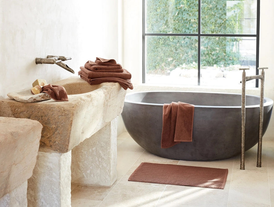 Air Weight® Organic Towels | Dusty Aqua