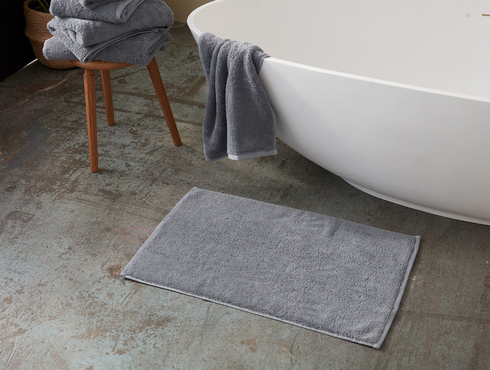 Cloud Loom™ Organic Bath Mat 