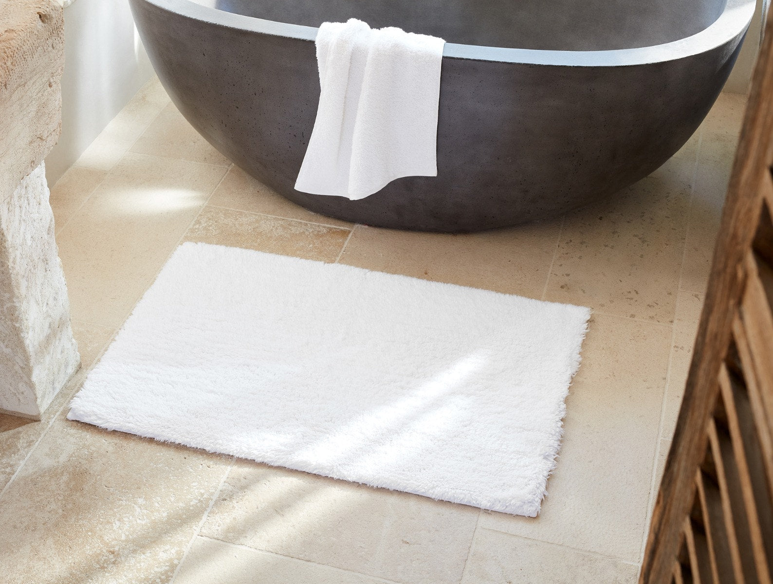 Shag Organic Bath Rug - Renewed