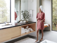 Women's Solstice Organic Short Robe - Renewed