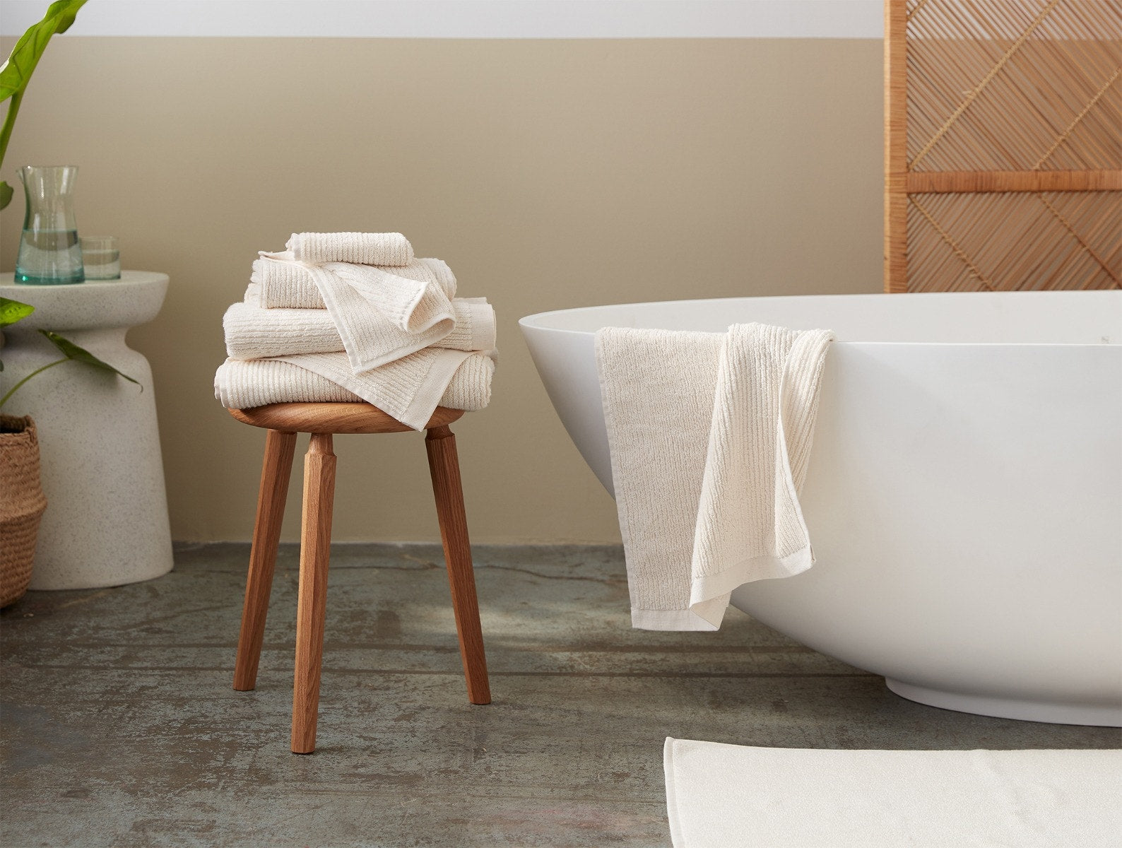 Temescal Terra Organic Bath Towels by Coyuchi