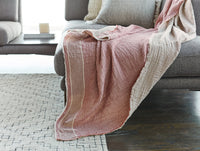 Topanga Organic Matelasse Throw 