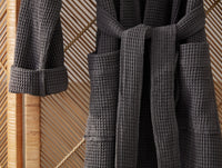 Unisex Organic Waffle Robe - Coyuchi 