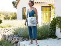 White Buffalo x Coyuchi Organic Crossbody Tote 