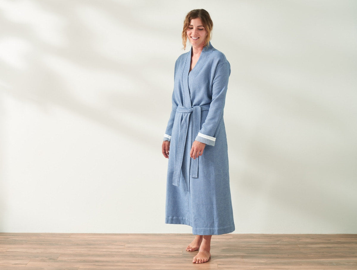 Unisex Mediterranean Organic Modern Robe - Renewed