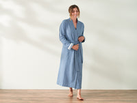 Unisex Mediterranean Organic Modern Robe 