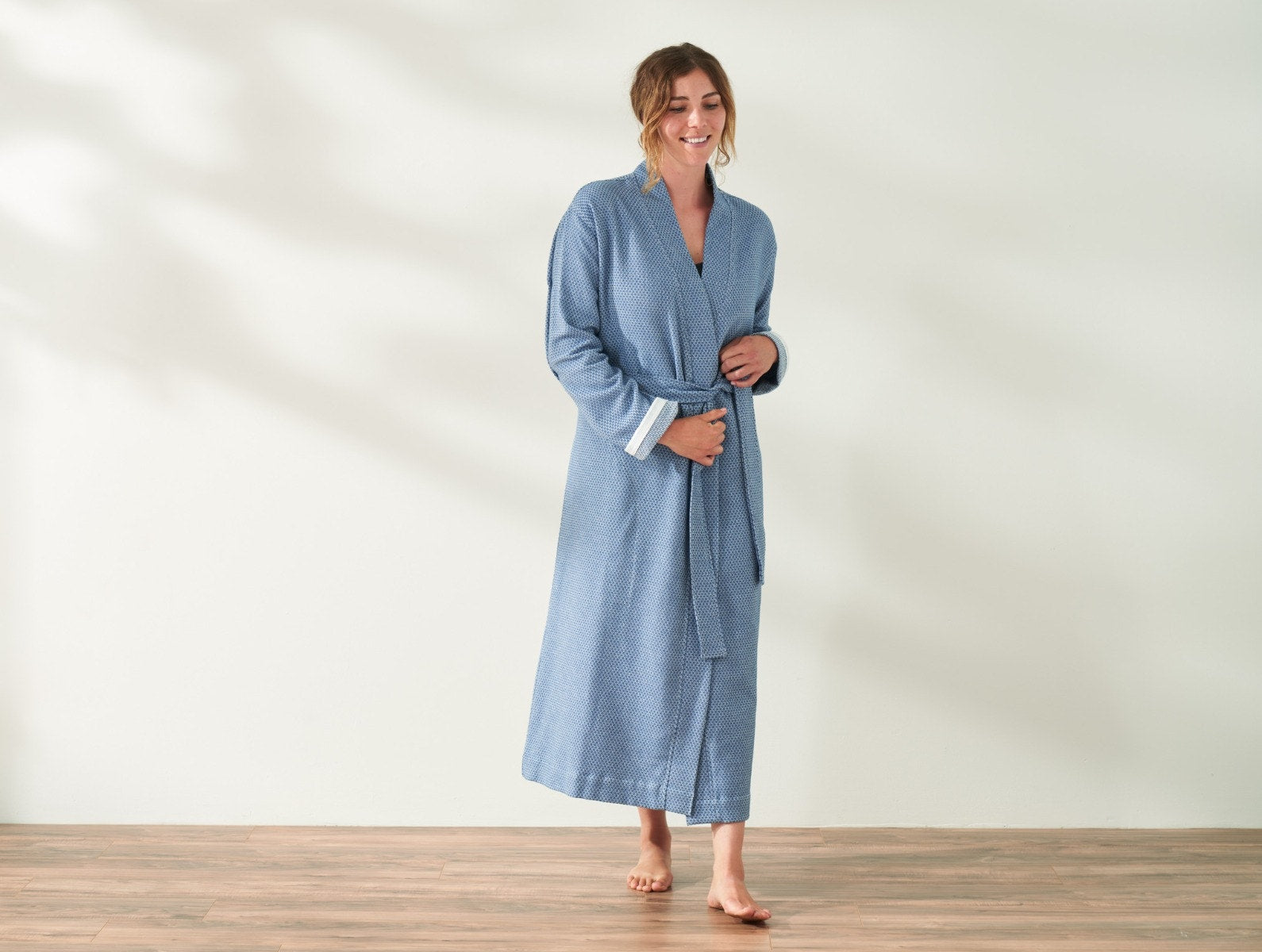 Unisex Mediterranean Organic Modern Robe - Renewed
