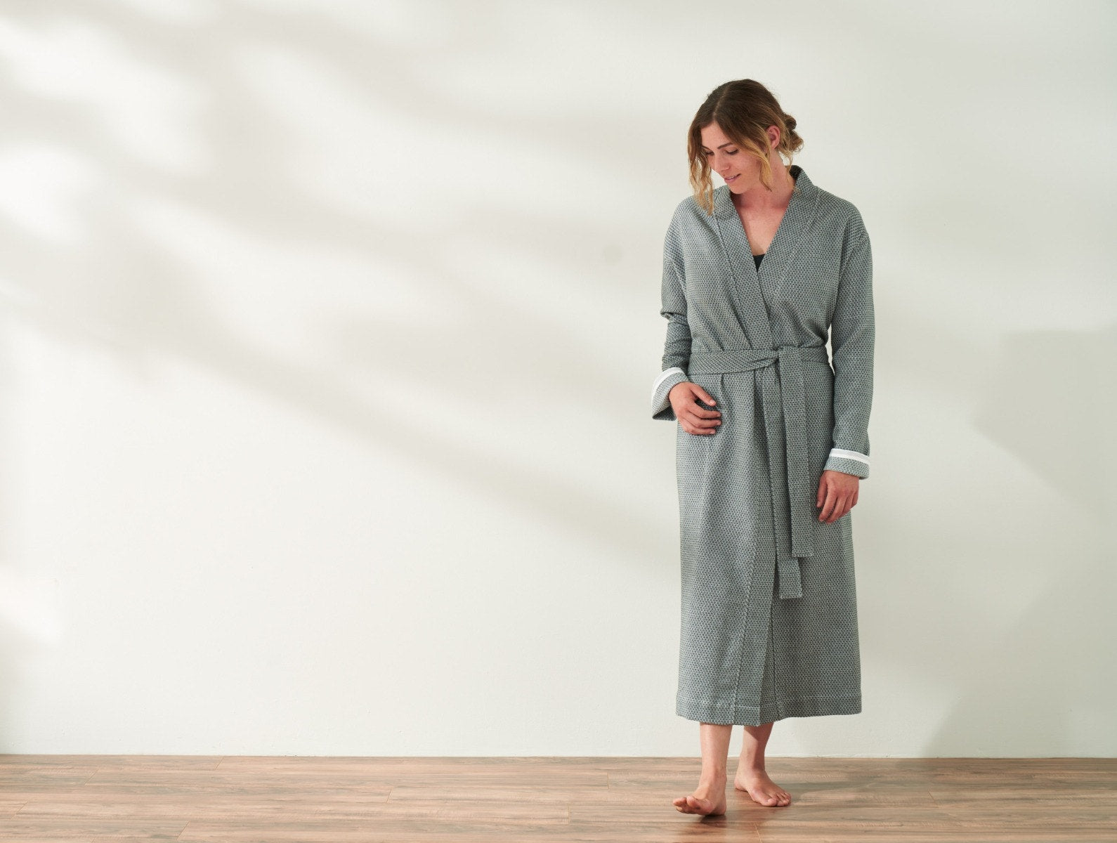 Unisex Mediterranean Organic Modern Robe - Renewed