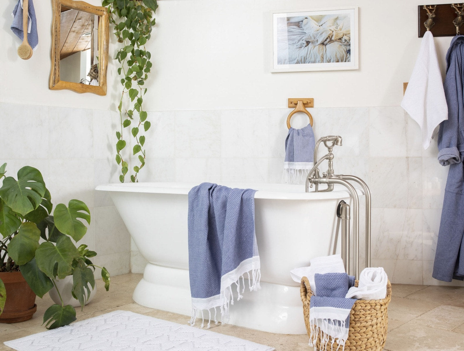 Mediterranean Organic Towels 