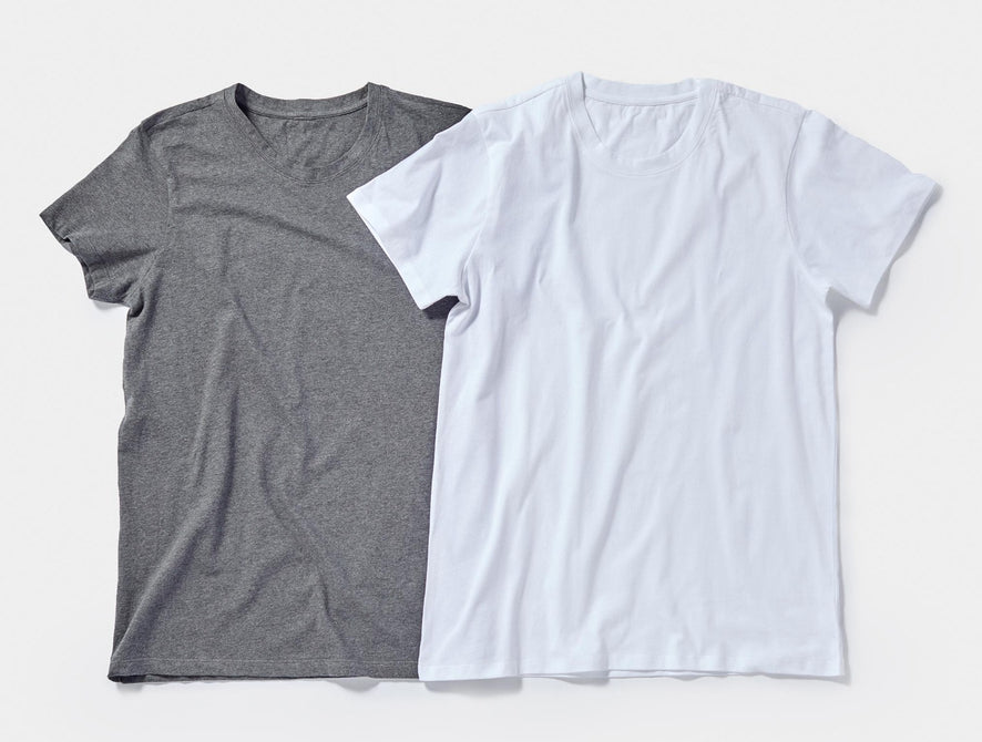 Men’s Organic Knit Short Sleeve Tee | Charcoal Heather