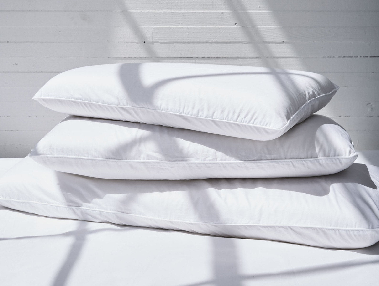 Coyuchi Turiya Organic Latex Pillow Alpine White