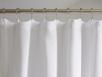 Organic Waffle Shower Curtain 
