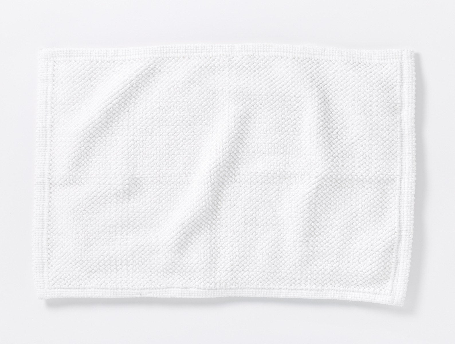 Pebbled Organic Bath Rug 