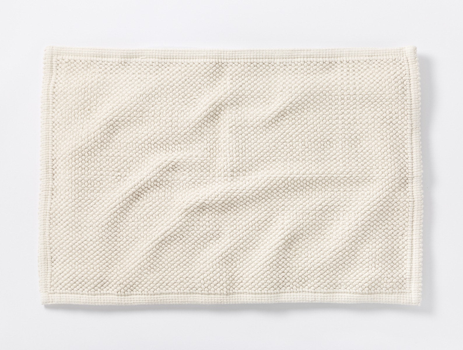 Pebbled Organic Bath Rug 