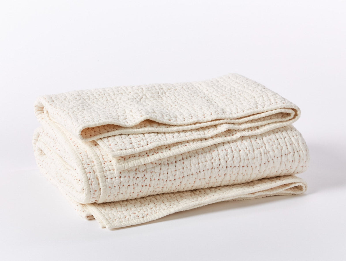 Pebbled Handstitched Organic Quilt - Renewed