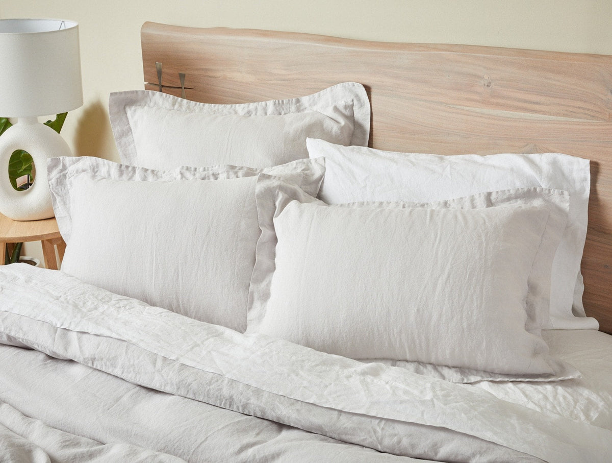 Organic Relaxed Linen Sham - Renewed