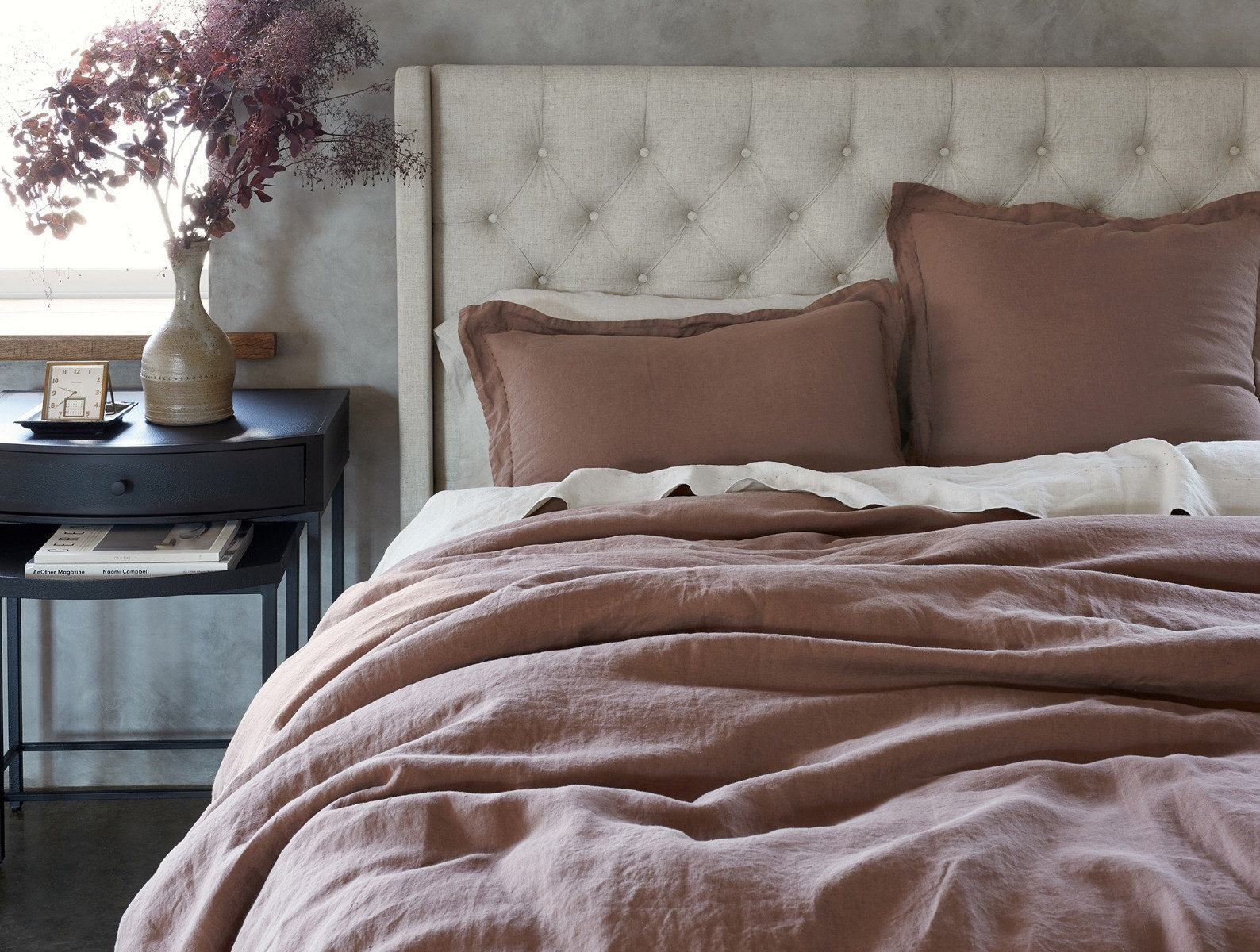 Organic Relaxed Linen Duvet Cover 