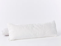 Organic Relaxed Linen Lumbar Pillow Cover 