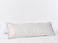 Organic Relaxed Linen Lumbar Pillow Cover 