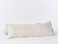 Organic Relaxed Linen Lumbar Pillow Cover 